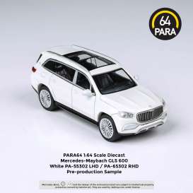 Mercedes Benz Maybach - GLS 2020 white - 1:64 - Para64 - 65302 - pa65302rhd | The Diecast Company