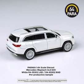 Mercedes Benz Maybach - GLS 2020 white - 1:64 - Para64 - 65302 - pa65302rhd | The Diecast Company