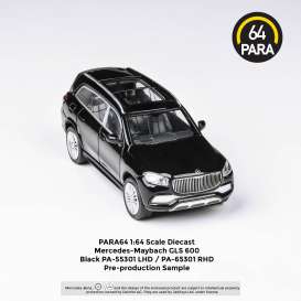 Mercedes Benz Maybach - GLS 2020 black - 1:64 - Para64 - 65301 - pa65301rhd | The Diecast Company