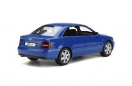 Audi  - S4 1998 nogaro blue - 1:18 - OttOmobile Miniatures - 373 - otto373 | The Diecast Company