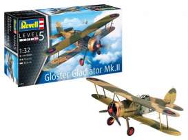 Planes  - Gloster Gladiator  - 1:32 - Revell - Germany - 03846 - revell03846 | The Diecast Company