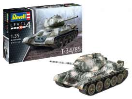 Military Vehicles  - T-34/85  - 1:35 - Revell - Germany - 03319 - revell03319 | The Diecast Company