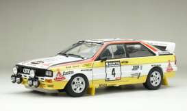 Audi  - Quattro A2 #4 1984 yellow/white - 1:18 - SunStar - 4253 - sun4253 | The Diecast Company