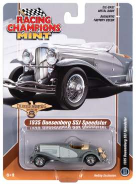 Duesenberg  - SSJ 1935 grey - 1:64 - Racing Champions - RCSP014 - RCSP014CH | The Diecast Company