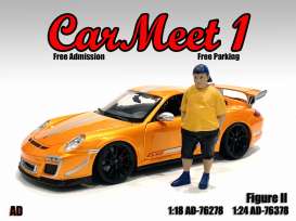 Figures  - Car Meet Figure II 2021  - 1:24 - American Diorama - 76378 - AD76378 | The Diecast Company