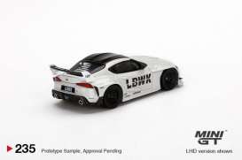 Toyota  - GR Supra 2020 white - 1:64 - Mini GT - 00235-R - MGT00235Rhd | The Diecast Company