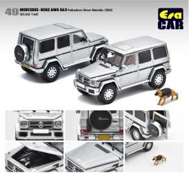 Mercedes Benz  - G63 2021 silver - 1:64 - Era - Era214x4RN49 - Era214x4RN49 | The Diecast Company