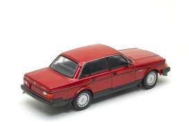 Volvo  - 240 GL red - 1:24 - Welly - 24102 - welly24102r | The Diecast Company