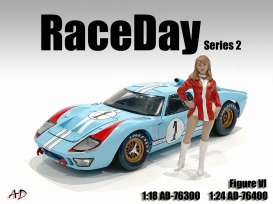 Figures  - Race Day II Figure VI 2021  - 1:18 - American Diorama - 76300 - AD76300 | The Diecast Company
