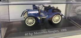Mercedes Benz  - 40hp Simplex 1902 blue/cream - 1:43 - Magazine Models - magMBsimplex | The Diecast Company