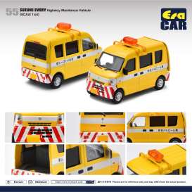 Suzuki  - Every Highway Maintance yellow/white - 1:64 - Era - SU21EVERN55 - EraSU21EVERN55 | The Diecast Company