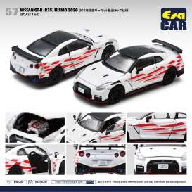 Nissan  - GT-R Nismo 2020 white/red - 1:64 - Era - NS21GTRRN57 - EraNS21GTRRN57 | The Diecast Company