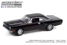 Plymouth  - Road Runner 1970 black - 1:64 - GreenLight - 37240C - gl37240C | The Diecast Company