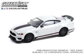 Ford  - Mustang Mach 1 2021 grey - 1:64 - GreenLight - 37240F - gl37240F | The Diecast Company