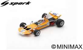 Surtees  - TS9 1972 yellow/white - 1:43 - Spark - S4017 - spaS4017 | The Diecast Company