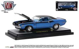 Dodge  - Challenger 1970 dark blue - 1:24 - M2 Machines - 40300-85A - M2-40300-85A | The Diecast Company