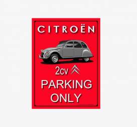 Tac Signs 3D  - Citroën red - Tac Signs - NA15188RB - tacM3D15188RB | The Diecast Company