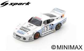 Porsche  - 935 1981 white/blue - 1:43 - Spark - S4754 - spas4754 | The Diecast Company