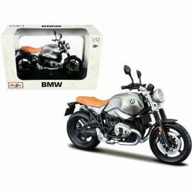 BMW  - grey metalic - 1:12 - Maisto - 32701 - mai32701 | The Diecast Company
