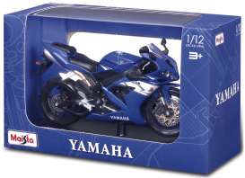 Yamaha  - YZF-R1 blue/black/white - 1:12 - Maisto - 32712 - mai32712 | The Diecast Company