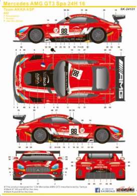 Mercedes Benz  - AMG GT   - 1:24 - S.K. Decals - 24121 - SK24121 | The Diecast Company