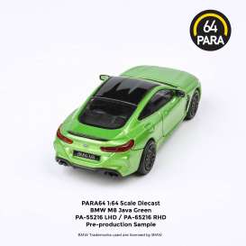 BMW  - M8 Coupe 2018 java green - 1:64 - Para64 - 55216 - pa55216L | The Diecast Company