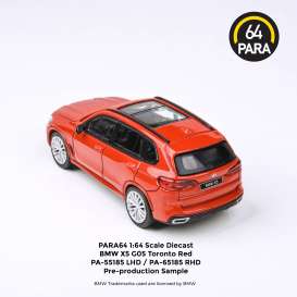 BMW  - X5 G05 2018 red - 1:64 - Para64 - 55185 - pa55185L | The Diecast Company