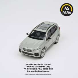 BMW  - X5 G05 2018 nardo grey - 1:64 - Para64 - 65188 - pa65188R | The Diecast Company