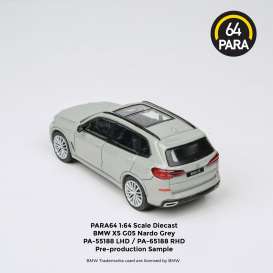 BMW  - X5 G05 2018 nardo grey - 1:64 - Para64 - 65188 - pa65188R | The Diecast Company