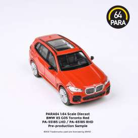 BMW  - X5 G05 2018 red - 1:64 - Para64 - 65185 - pa65185R | The Diecast Company