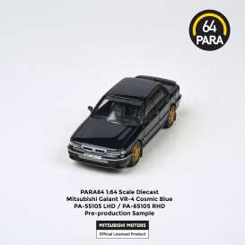 Mitsubishi  - Galant VR-4 1989 cosmic blue - 1:64 - Para64 - 65105 - pa65105R | The Diecast Company