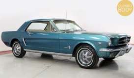 Ford  - Mustang Coupe 1965 turquoise metallic - 1:18 - Norev - 182800 - nor182800 | The Diecast Company