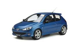 Peugeot  - 206 RC 2003 recif blue - 1:18 - Norev - 184724 - nor184724 | The Diecast Company