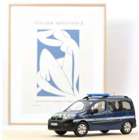 Peugeot  - Partner 2016 blue - 1:18 - Norev - 184895 - nor184895 | The Diecast Company