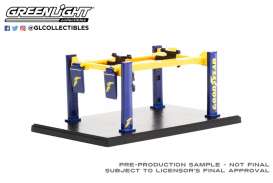 Accessoires diorama - blue/yellow - 1:64 - GreenLight - 16130A - gl16130A | The Diecast Company