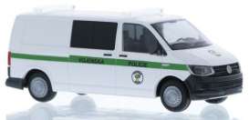 Volkswagen  - T6 white/green - 1:87 - Rietze - R53707 - RZ53707 | The Diecast Company