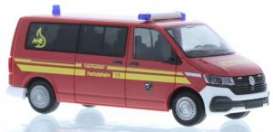 Volkswagen  - T6.1 red/yellow - 1:87 - Rietze - R53721 - RZ53721 | The Diecast Company