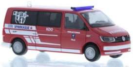 Volkswagen  - T6 red/white - 1:87 - Rietze - R53747 - RZ53747 | The Diecast Company