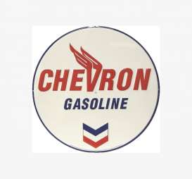 Tac-Signs Big Round  - Chevron white/red/blue - Tac Signs - 24RD04 - tacB24RD04 | The Diecast Company