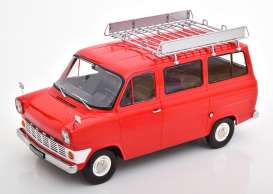 Ford  - Transit 1965 red - 1:18 - KK - Scale - 180465 - kkdc180465 | The Diecast Company