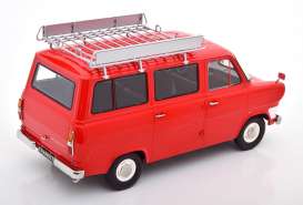 Ford  - Transit 1965 red - 1:18 - KK - Scale - 180465 - kkdc180465 | The Diecast Company
