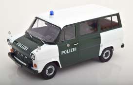 Ford  - Transit 1965 green/white - 1:18 - KK - Scale - 180466 - kkdc180466 | The Diecast Company