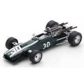 Cooper  - T86 1967 green/white - 1:43 - Spark - S5298 - spaS5298 | The Diecast Company