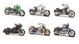 Harley Davidson  - set #37 various - 1:18 - Maisto - 31360 - mai31360-37 | The Diecast Company
