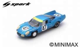 Alpine  - A210 1967 blue/yellow - 1:43 - Spark - S5688 - spaS5688 | The Diecast Company