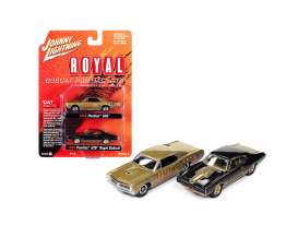 Pontiac  - GTO black/gold - 1:64 - Johnny Lightning - SP161A - JLSP161A | The Diecast Company