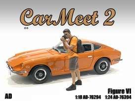 Figures  - Car Meet II Figure VI 2021  - 1:24 - American Diorama - 76394 - AD76394 | The Diecast Company