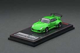 Porsche  - RWB 993 green metallic - 1:64 - Ignition - IG2149 - IG2149 | The Diecast Company
