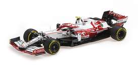 Alfa Romeo  - C41 2021 white/red - 1:18 - Minichamps - 117210199 - mc117210199 | The Diecast Company