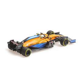 McLaren  - MCL35M 2021 blue/orange - 1:43 - Minichamps - 537214304 - mc537214304 | The Diecast Company